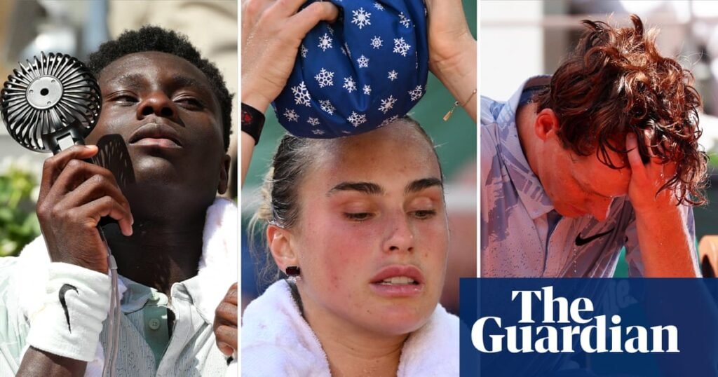 Baking on the clay: How players are feeling the heat in a French Open furnace | French Open 2026