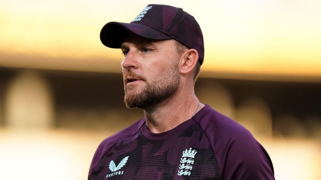 Brendon McCullum insists England’s best cricket is ahead of them after Ashes ‘missed opportunity’ | Cricket News Brendon McCullum, England cricket head coach (PA Images)