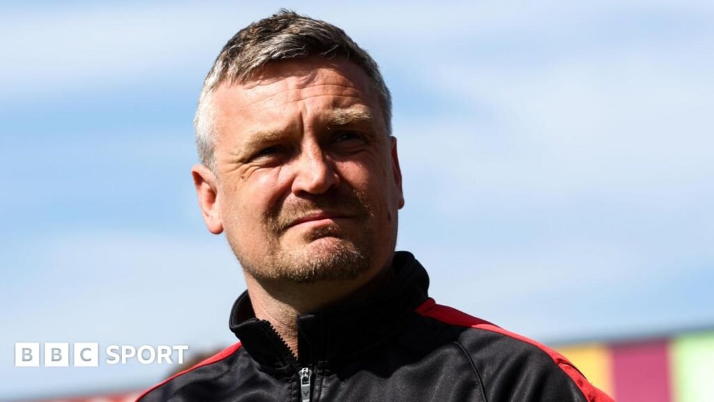 Bristol City: Robins appoint Lincoln boss Michael Skubala as manager Michael Skubala looks towards the sky