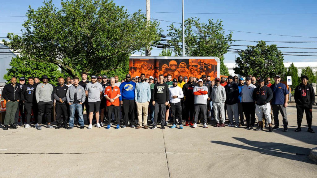 Browns Give Back donates over $250,000 in football equipment to local high schools Cleveland Browns logo