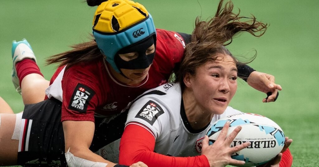 Canadian women's rugby sevens team reaches semifinals in Spain