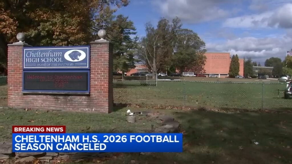 Cheltenham High School cancels 2026 football season amid assault investigation