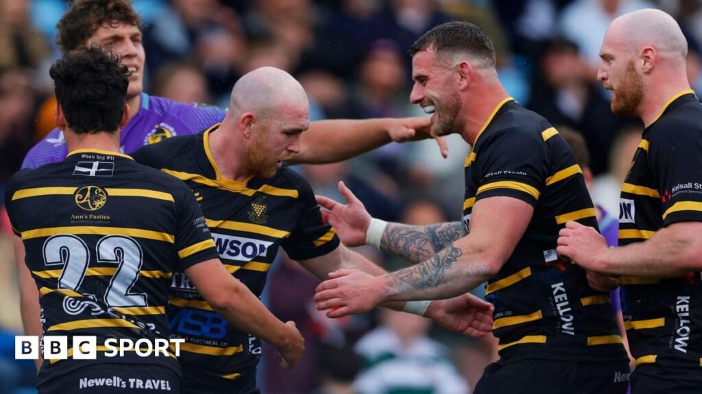 Cornwall focused on securing Twickenham final in County Championship Max Bodilly celebrates scoring a try for Cornwall