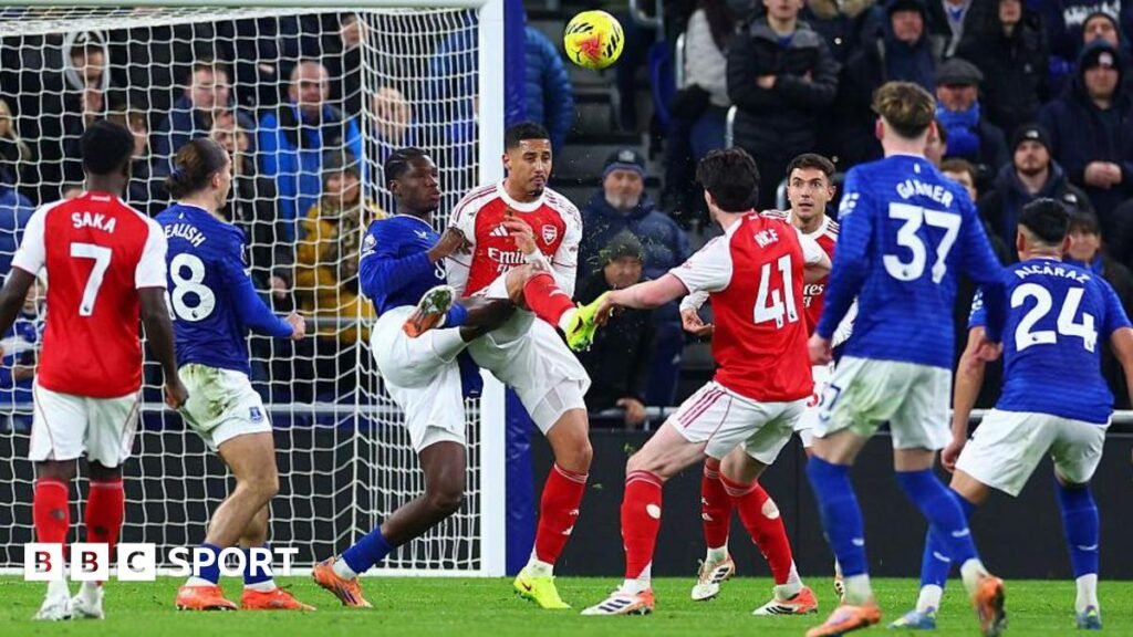 Every VAR error in 2025-26 Premier League: How Arsenal escaped red cards and penalties William Saliba challenges Thierno Barry for the ball