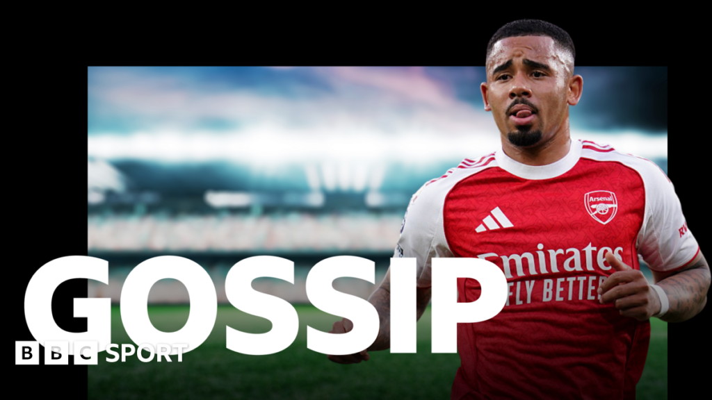 Football gossip: Jesus, Anderson, Diomande, Fernandez, Rogers, Alisson, Savinho, Iraola A graphic of Premier League players from every team in the division in 2025-26 season, with the Premier League trophy in front of them.