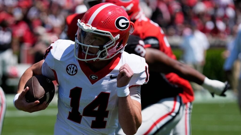 Georgia football 2026 schedule with kickoff times Georgia football 2026 schedule with kickoff times