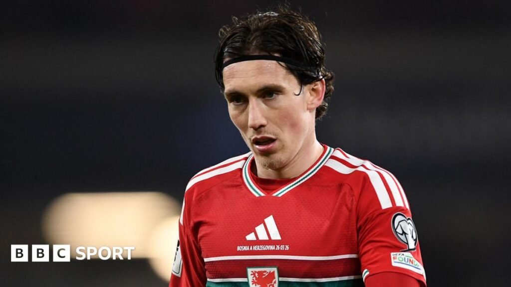 Harry Wilson in action for Wales