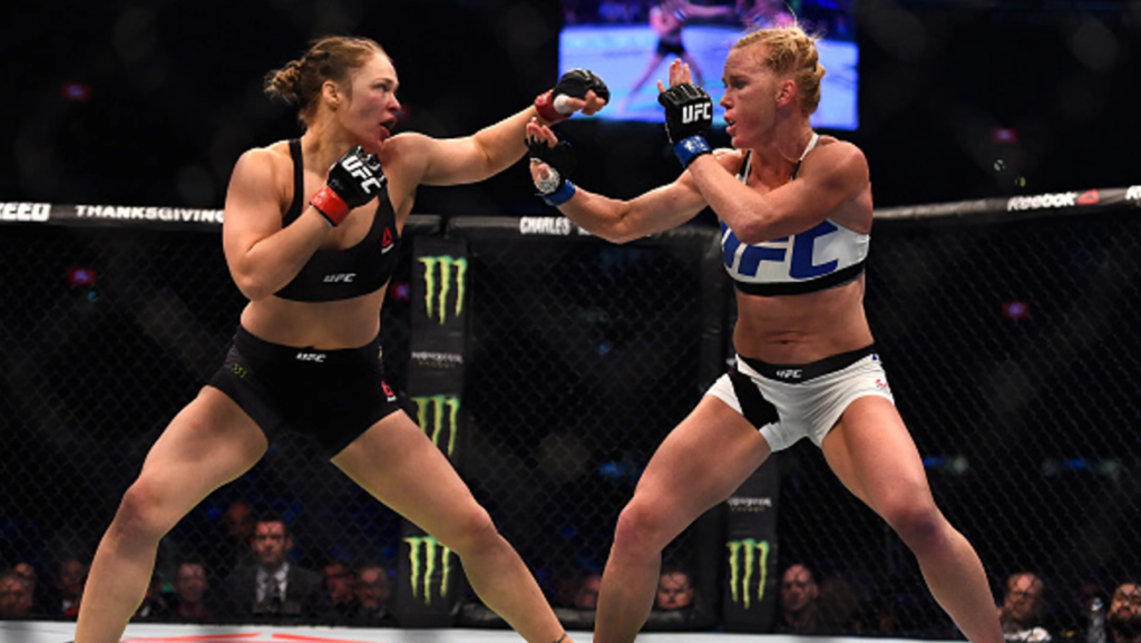 Holly Holm Open To Fighting Ronda Rousey Again: “I Highly Doubt She’ll Ever Want A Rematch” Holly Holm Open To Fighting Ronda Rousey Again: “I Highly Doubt She’ll Ever Want A Rematch”