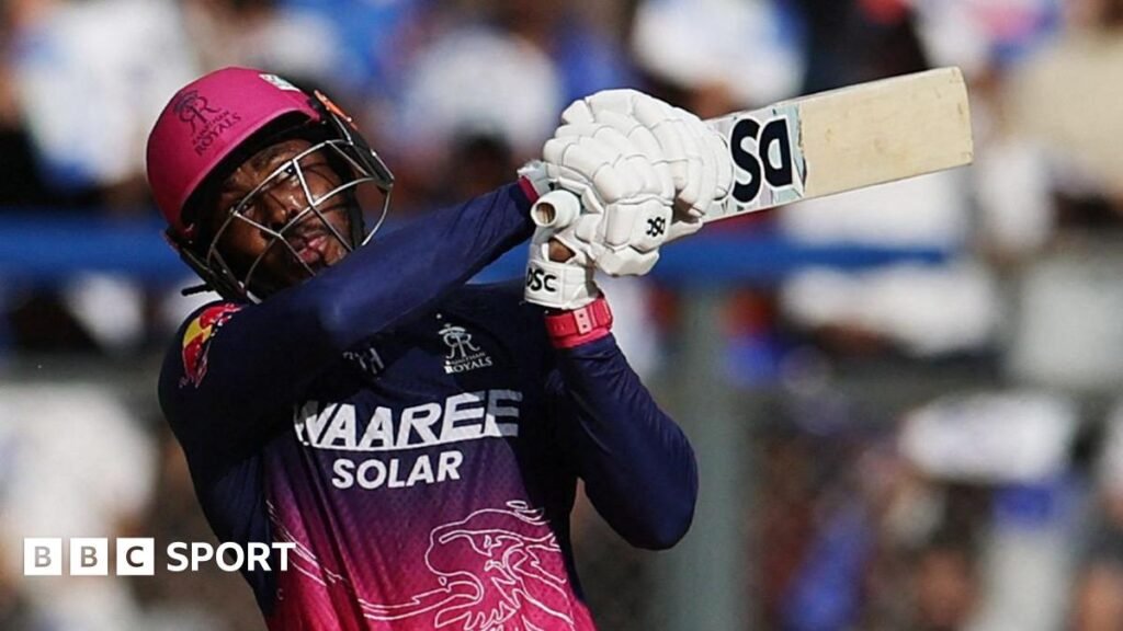 IPL 2026 results: Jofra Archer powers RR to the final play-off spot in win over MI Jofra Archer batting