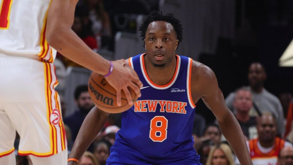 KAT Calls Out OG Anunoby’s Snub from NBA All-Defensive 1st-Team on Video After Knicks’ Win vs. Cavs KAT Calls Out OG Anunoby's Snub from NBA All-Defensive 1st-Team on Video After Knicks' Win vs. Cavs