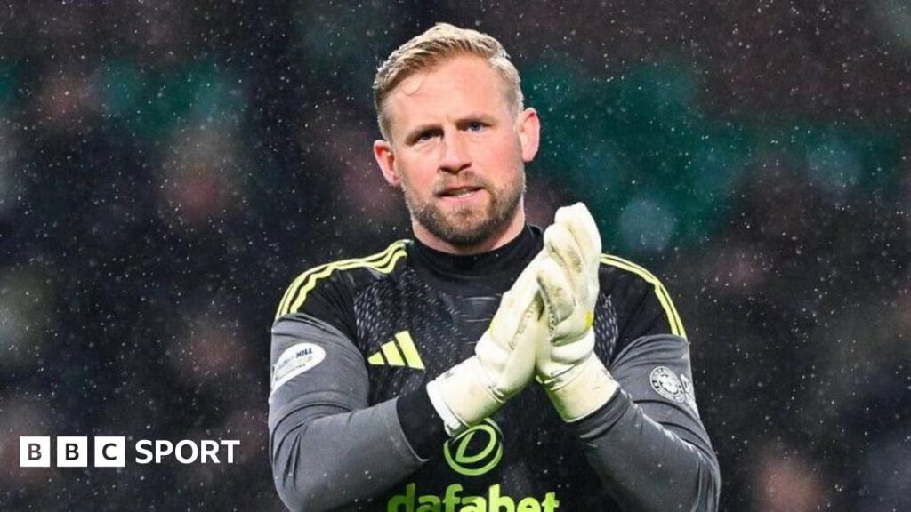 Kasper Schmeichel retires with no way back from shoulder injury Kasper Schmeichel with the Scottish Premiership trophy