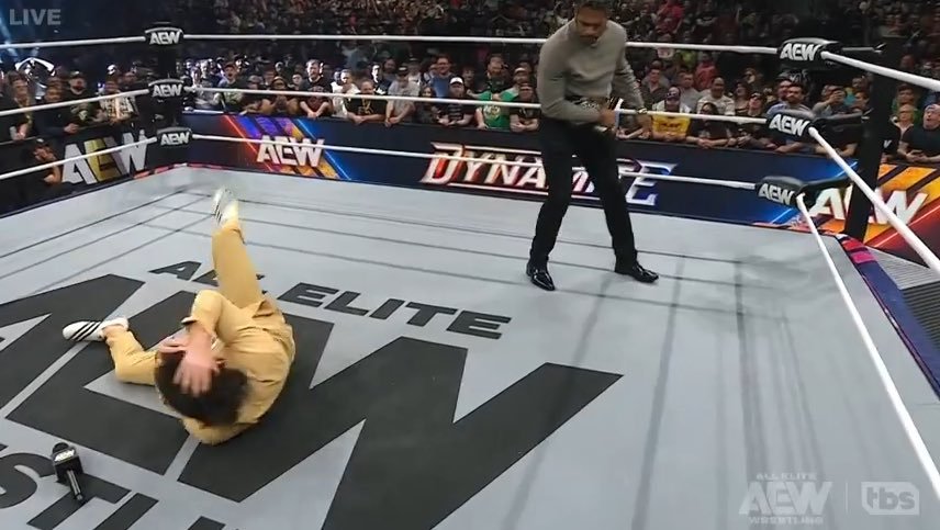 Kevin Knight Attacks ‘Speedball’ Mike Bailey On 5/27 AEW Dynamite Kevin Knight Attacks ‘Speedball’ Mike Bailey On 5/27 AEW Dynamite