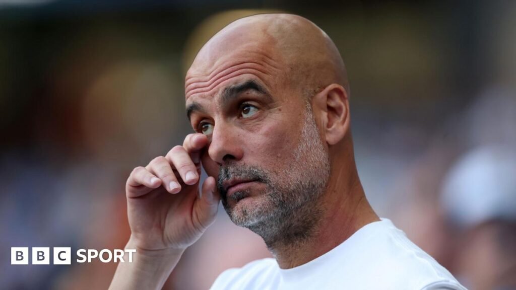 Man City 1-2 Aston Villa: Pep Guardiola departs in emotional farewell Pep Guardiola