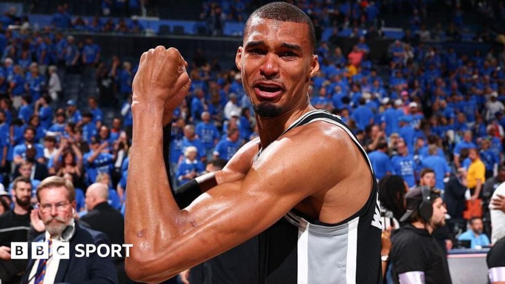 NBA play-offs: Inspired Victor Wembanyama helps San Antonio Spurs to NBA Finals Victor Wembanyama