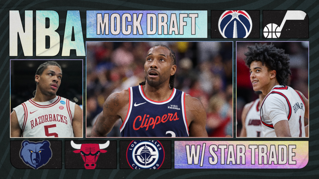 New 2026 NBA Mock Draft with Blockbuster Kawhi Leonard Trade Idea