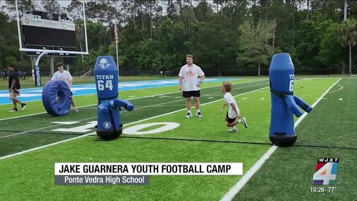 Ponte Vedra alum, Michigan lineman Jake Guarnera hosts first youth football camp, benefits Special Forces Trust Ponte Vedra alum, Michigan lineman Jake Guarnera hosts first youth football camp, benefits Special Forces Trust