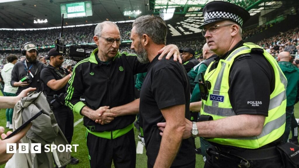 Rule changes needed to deal with pitch invasions – Scottish FA Celtic manager Martin O'Neill and Hearts counterpart Derek McInnes