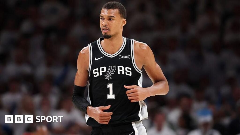 San Antonio Spurs beat Oklahoma City Thunder in NBA play-offs to force series decider Victor Wembanyama