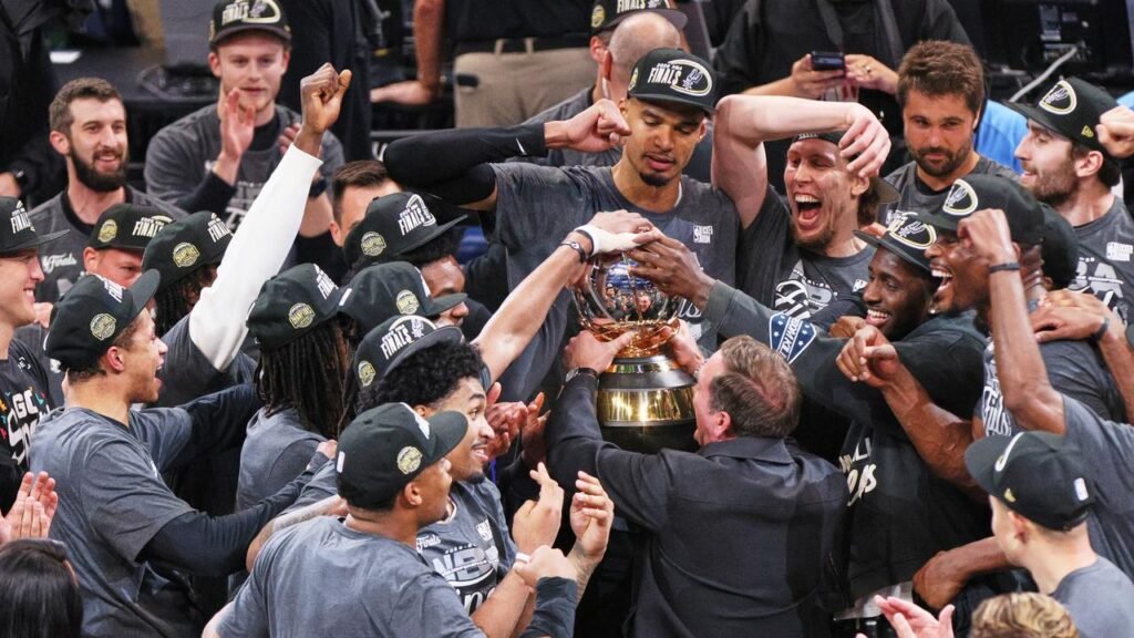 Wembanyama’s Spurs advance to NBA Finals after toppling Thunder in Game 7 Wembanyama's Spurs advance to NBA Finals after toppling Thunder in Game 7