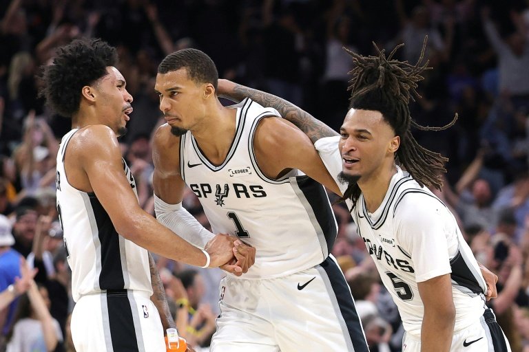 Wemby stars as Spurs rip Thunder to level NBA playoff series Wemby stars as Spurs rip Thunder to level NBA playoff series