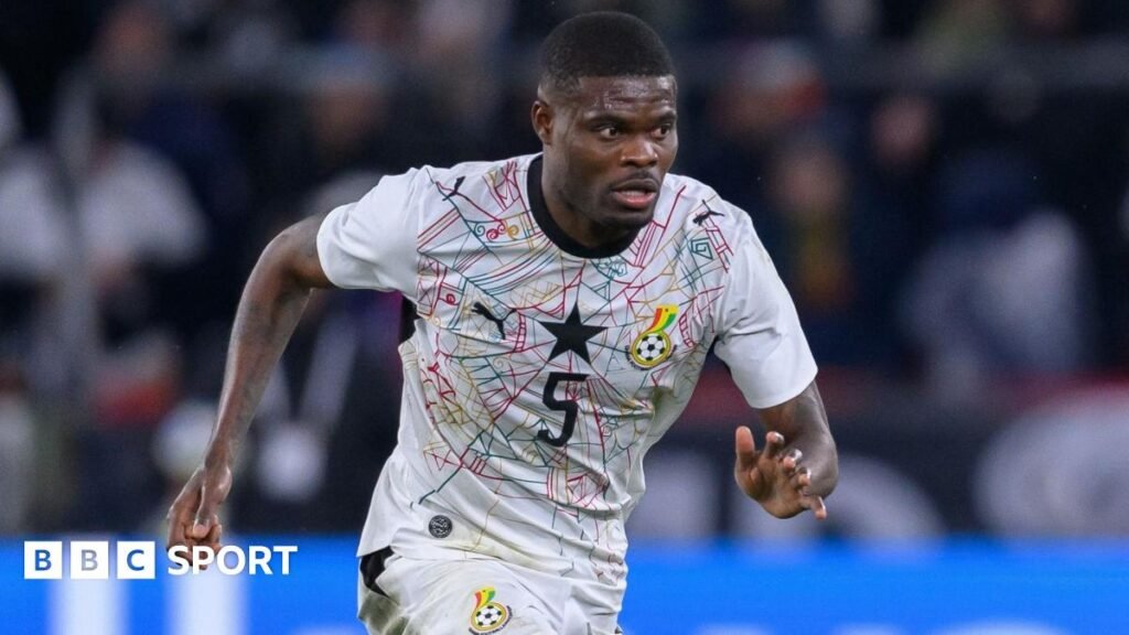 World Cup 2026: Ex-Arsenal midfielder Thomas Partey in preliminary Ghana squad Thomas Partey in action for Ghana