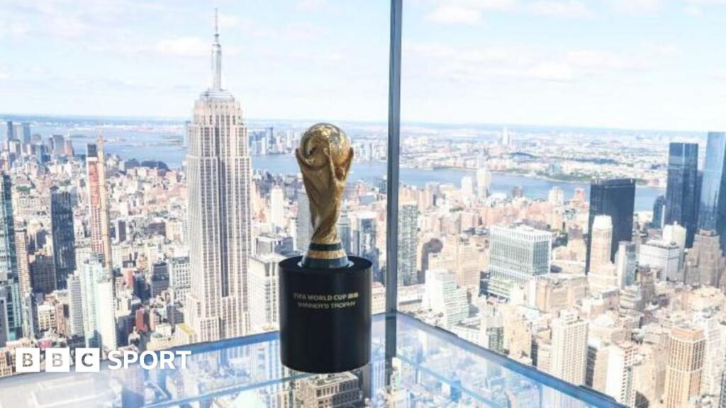 World Cup 2026: Fifa summoned to explain ticket pricing FIFA World Cup trophy on display during the official tour around 2026 host cities