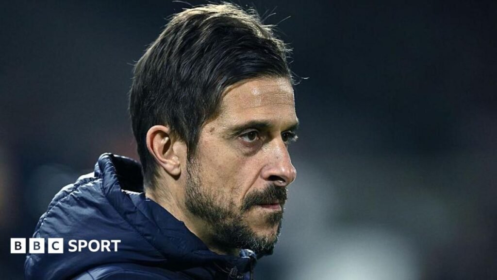 Alessio Dionisi: Watford appoint Italian as new head coach Alessio Dionisi, while head coach of Empoli, looking on from the touchline