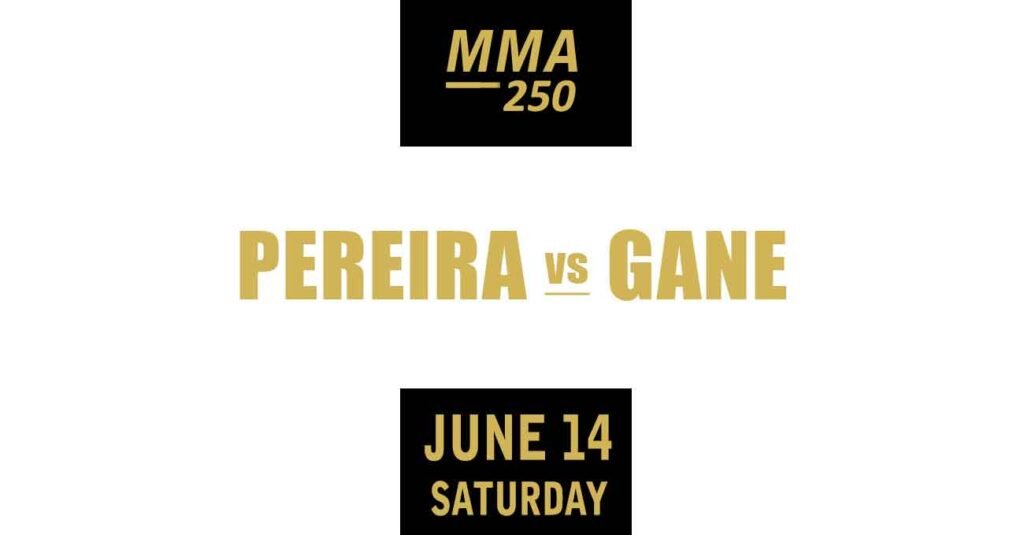 Alex Pereira vs Ciryl Gane full fight video UFC Freedom 250 poster by ATBF