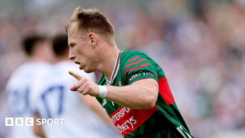 Mayo celebrate point