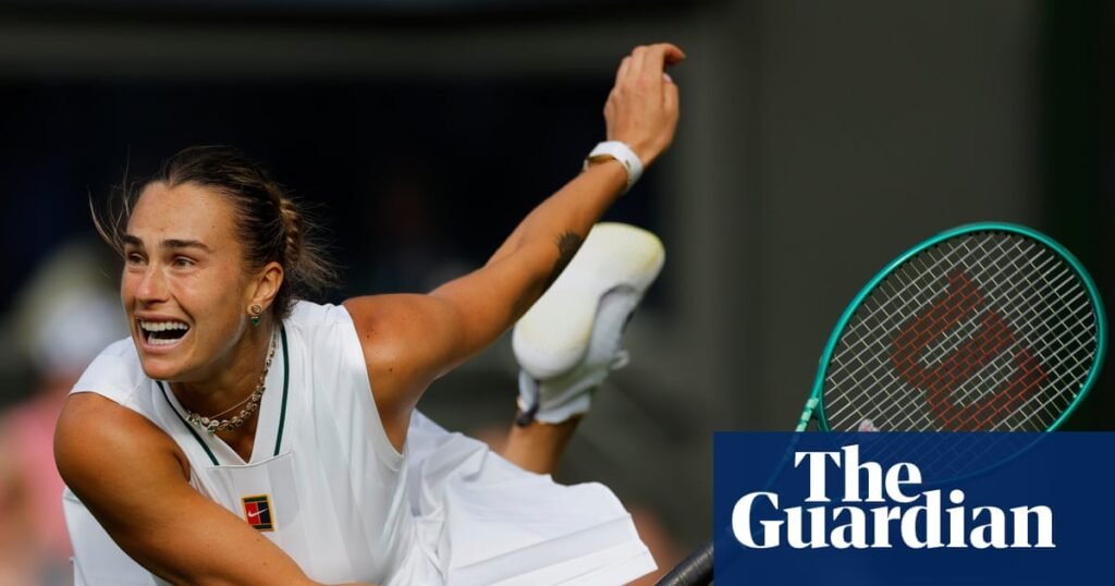 Aryna Sabalenka overcomes wobble against qualifier to ease into second round | Wimbledon 2026