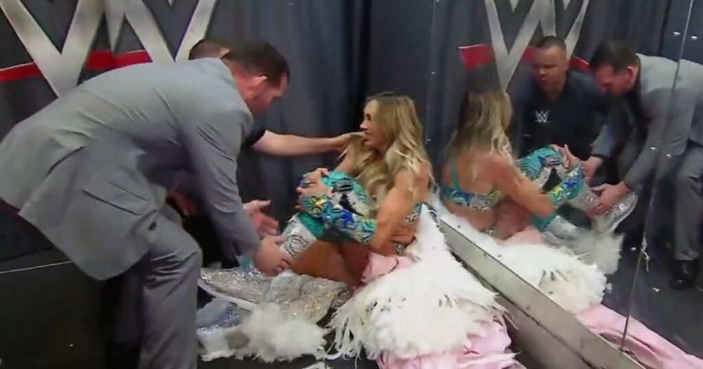 Backstage Attack Leaves Charlotte Flair Injured On WWE SmackDown Backstage Attack Leaves Charlotte Flair Injured On WWE SmackDown