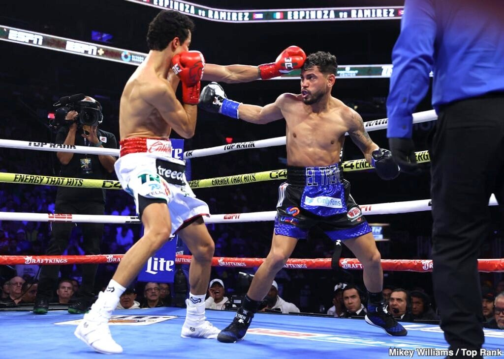 Bruce Carrington Sees Rafael Espinoza Fight Coming, But Top Rank May Be Taking A Risk Image: Bruce Carrington Sees Rafael Espinoza Fight Coming, But Top Rank May Be Taking A Risk