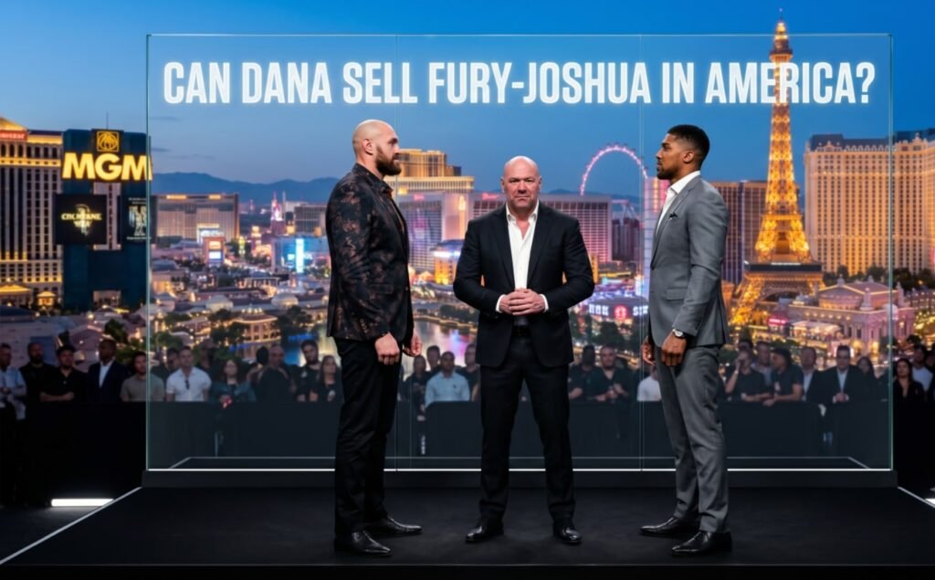 Can Dana White Sell Fury-Joshua In America? Can Dana White sell Fury-Joshua in America?