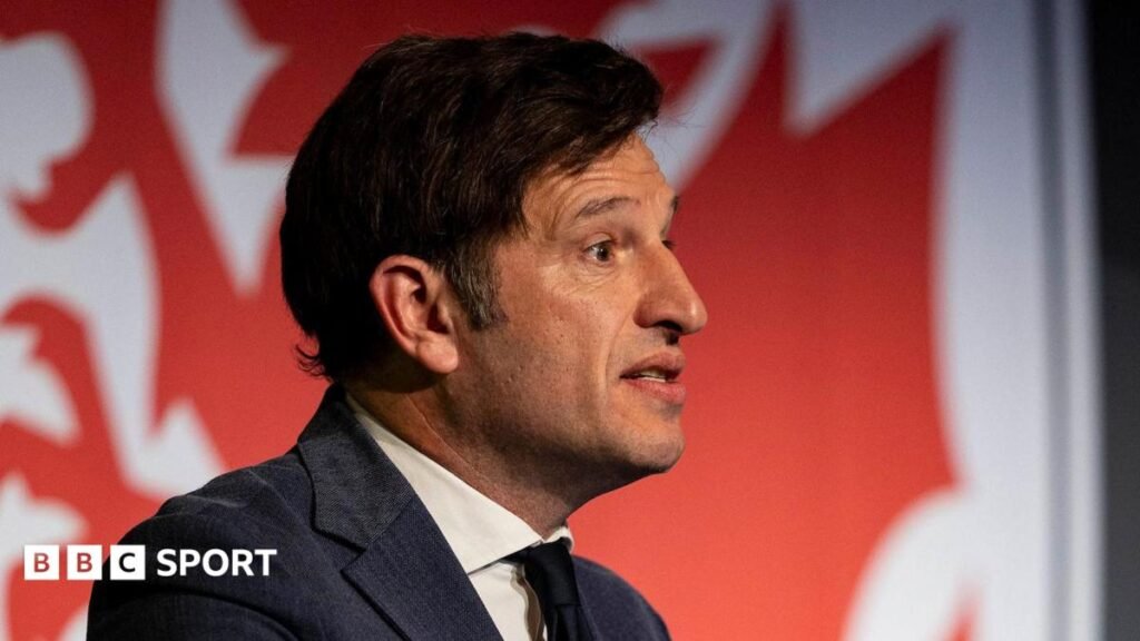 Noel Mooney speaks at a coaching conference