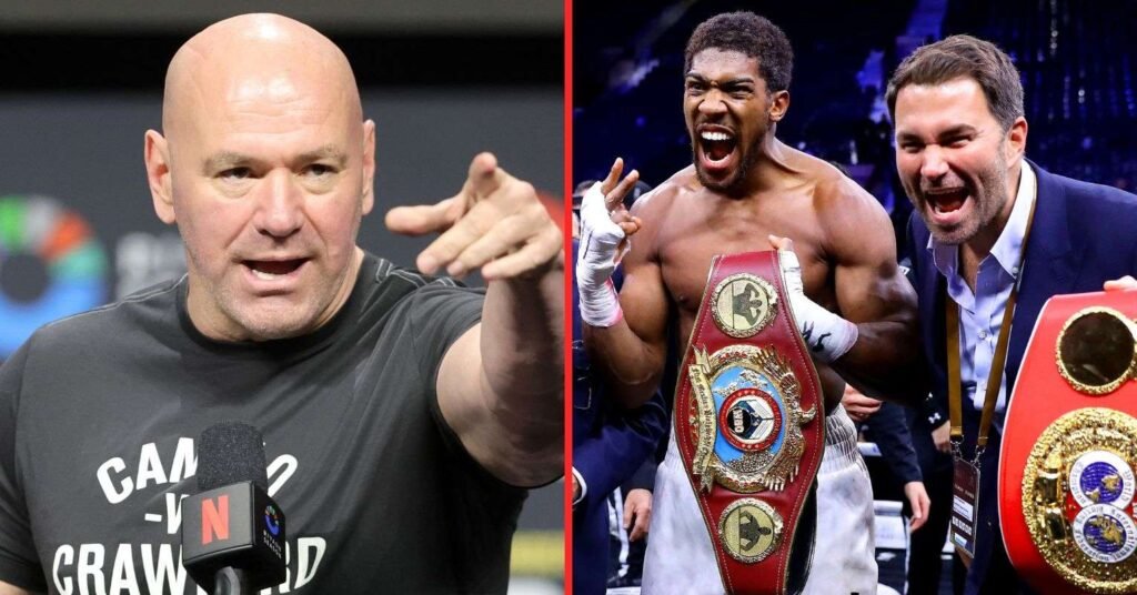 Dana White insists he knows Tyson Fury vs Anthony Joshua location: “Hearn didn’t negotiate it” Dana White insists he knows Tyson Fury vs Anthony Joshua location: “Hearn didn’t negotiate it”