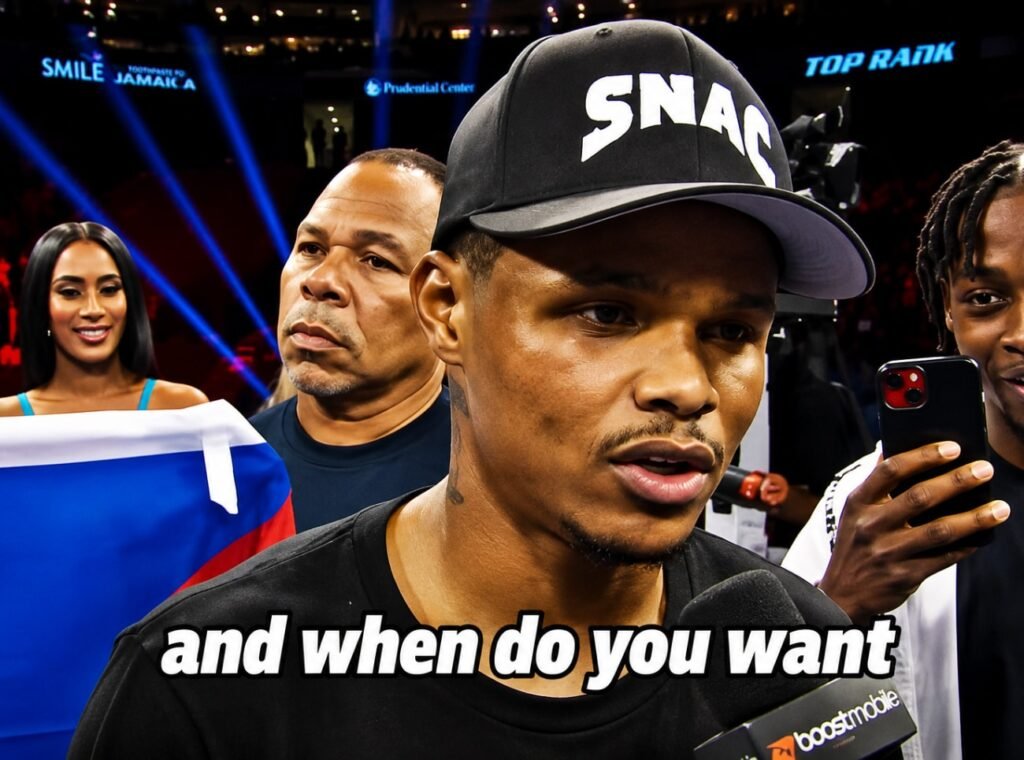 Devin Haney Posts Shakur Stevenson Clip With 'Debo Coming' Message
