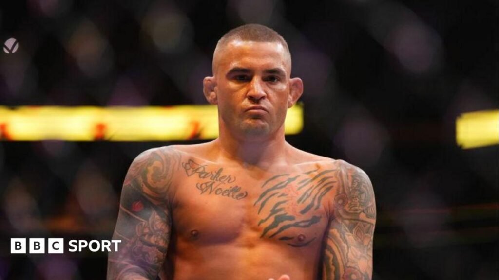 Dustin Poirier: Former UFC star says he needs help after arrest video Dustin Poirier in action against Max Holloway in June 2024