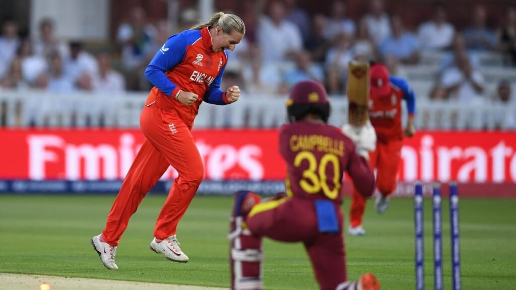 ENG-W vs WI-W Highlights, Women’s T20 World Cup 2026: Henry fifty in vain as England seals semifinal berth