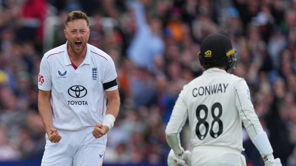 ENG vs NZ, 1st Test: Robinson rocks New Zealand on return after England collapse