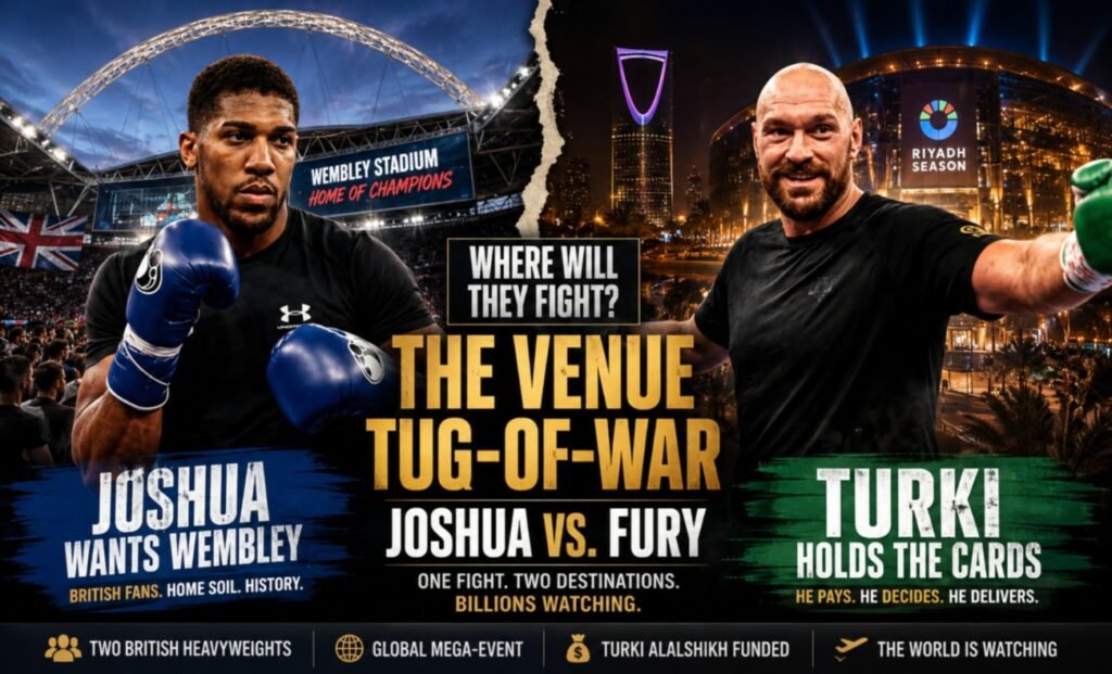 Eddie Hearn Opens Door To Anthony Joshua-Tyson Fury Fight Outside UK Image: Eddie Hearn Opens Door To Anthony Joshua-Tyson Fury Fight Outside UK