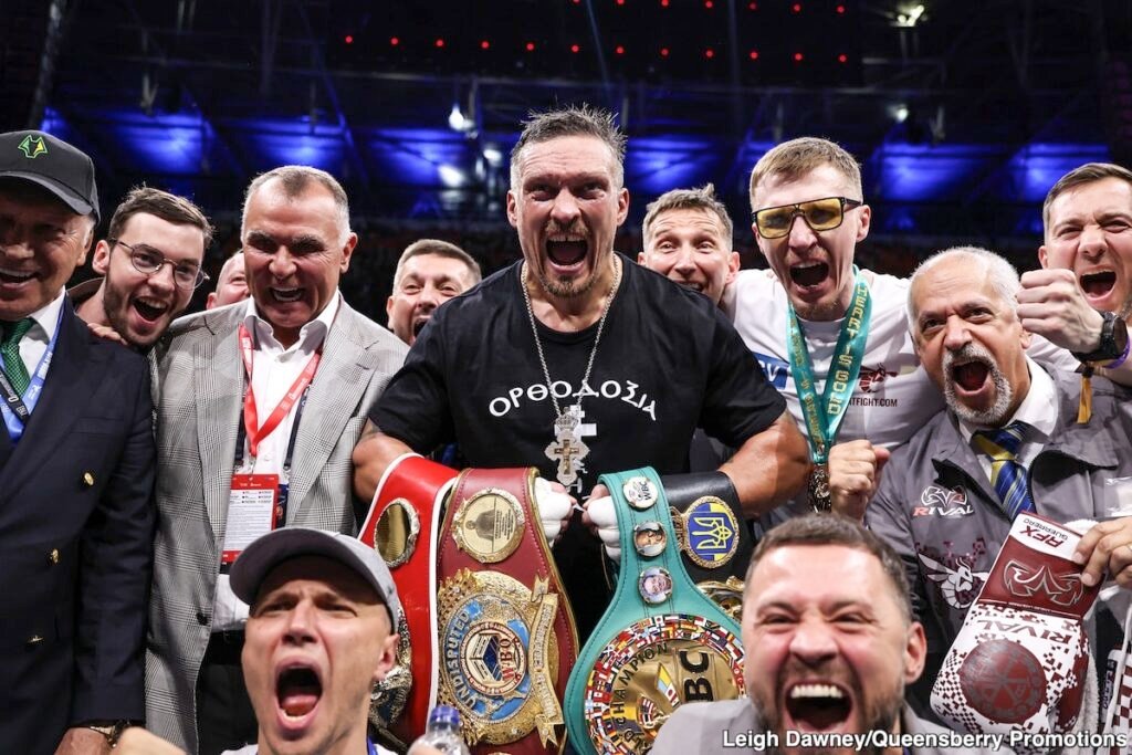 Image: Eddie Hearn Says Oleksandr Usyk's Exit Makes Heavyweight Division More Exciting