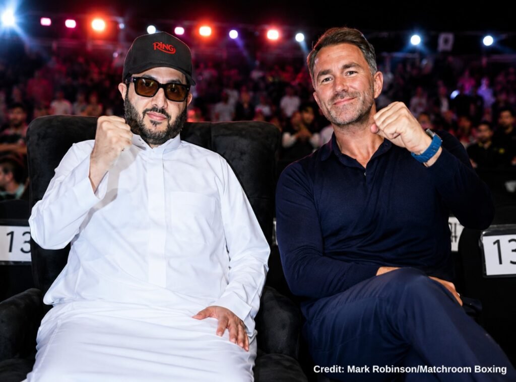 Eddie Hearn Says Turki Alalshikh Will Decide Where Anthony Joshua Vs Tyson Fury Takes Place Eddie Hearn Says Turki Alalshikh Will Decide Where Anthony Joshua vs Tyson Fury Takes Place
