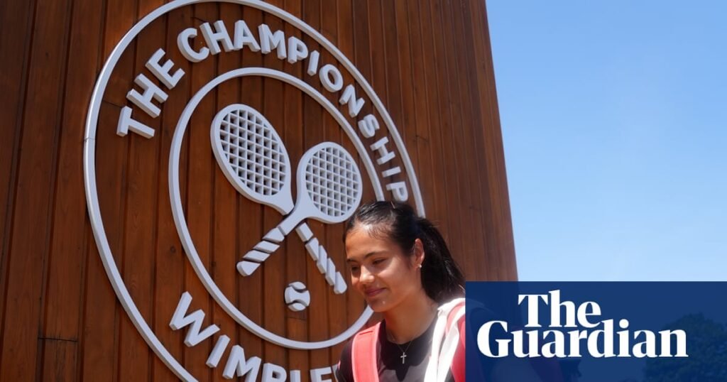 Emma Raducanu faces race to be fit for Wimbledon after missing practice | Emma Raducanu