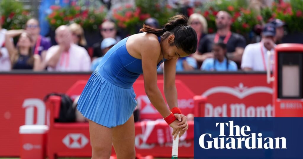Emma Raducanu fights back from shocking start but loses Queen’s final to Donna Vekic | Tennis