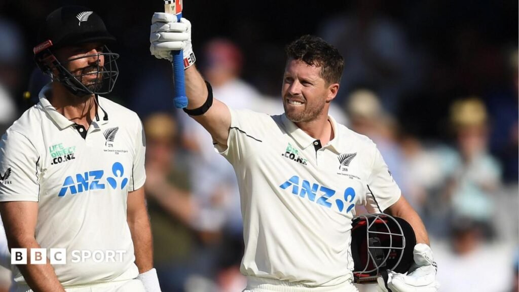 England vs New Zealand: James Rew drops and Henry Nicholls ton hit home side BBC Sport microphone and phone
