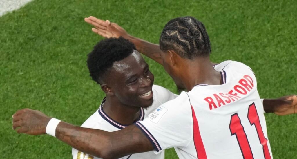 England win and the Arsenal lads play their part