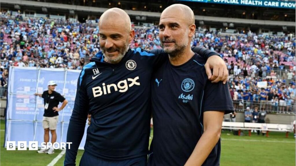 Enzo Maresca has signed a three-year deal as Manchester City boss