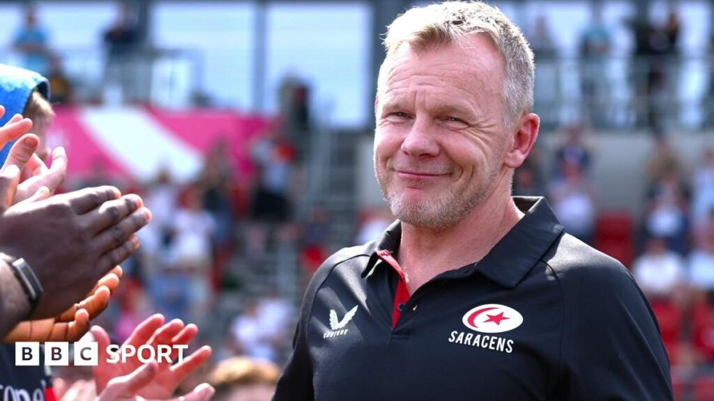 Mark McCall and Maro Itoje