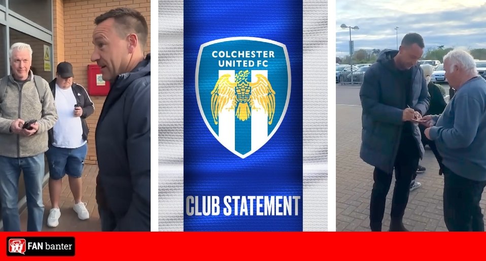 Fans react after planned takeover of Colchester by consortium with John Terry collapses Fans react after planned takeover of Colchester by consortium with John Terry collapses