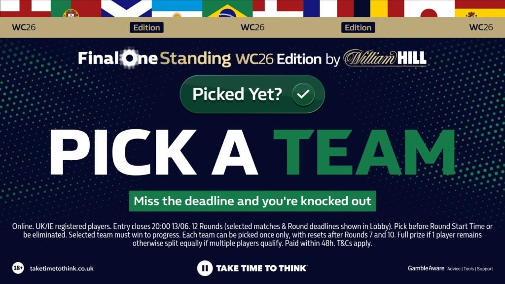 Final One Standing: World Cup 2026 Edition Final One Standing: World Cup 2026 Edition